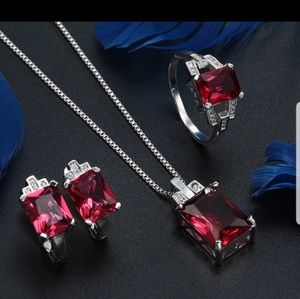 Sterling silver jewelry set